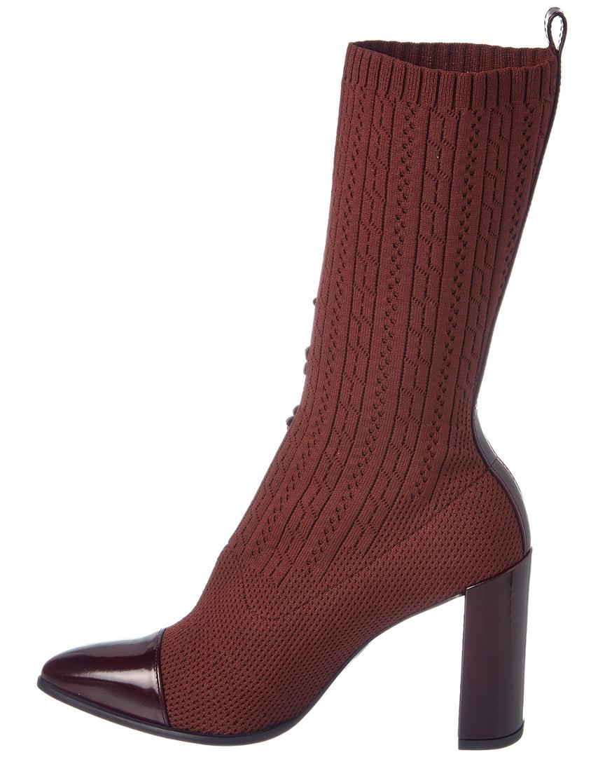 stuart weitzman knit boots