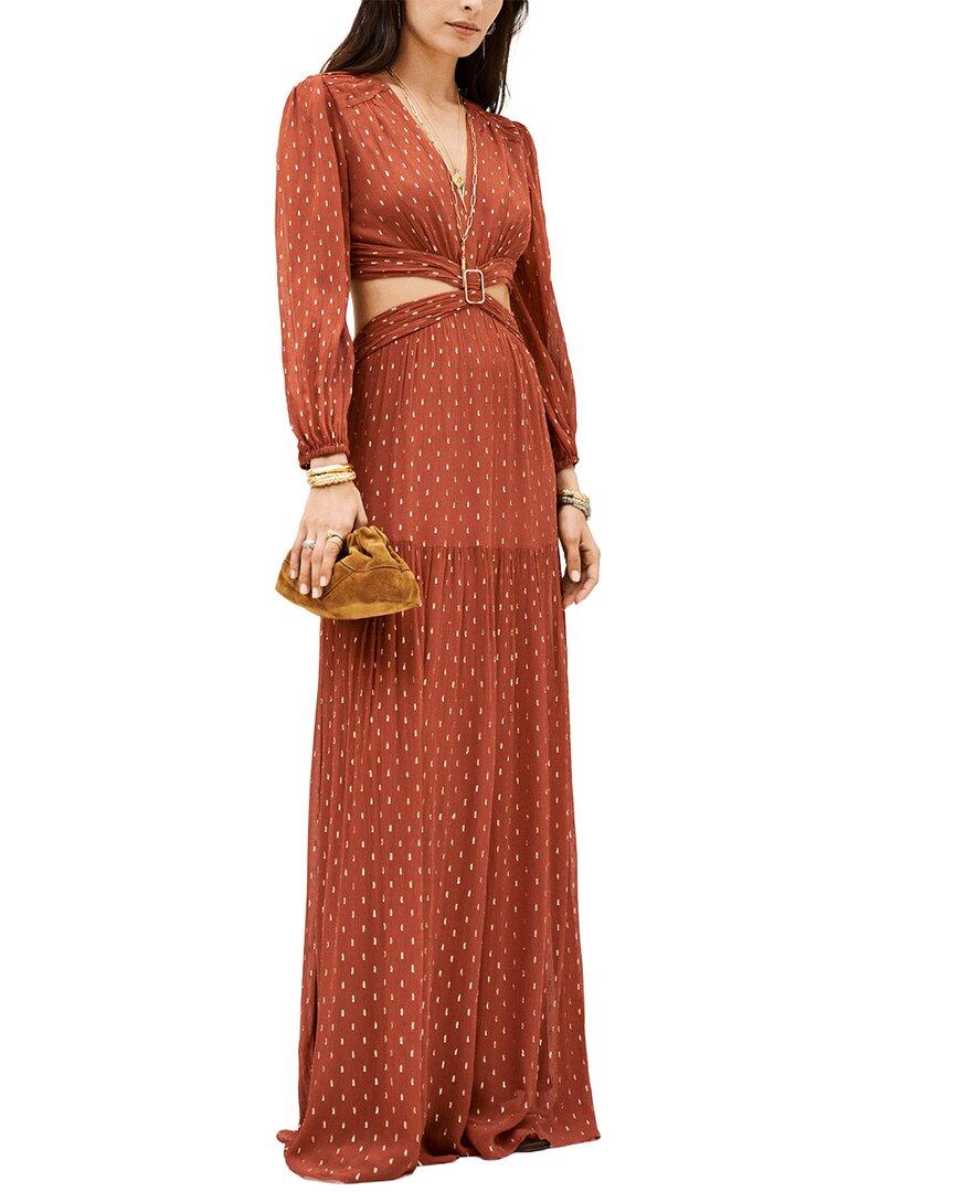 strapless open back dress Tessa Dress in Pink Floral Tile – Ivy City Co main image 0