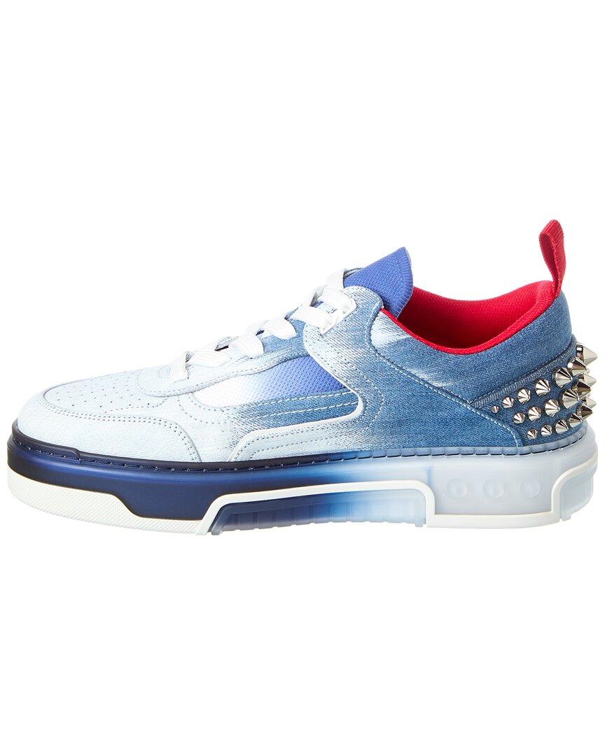 Christian Louboutin Astroloubi Denim Sneaker in Blue for Men Lyst UK