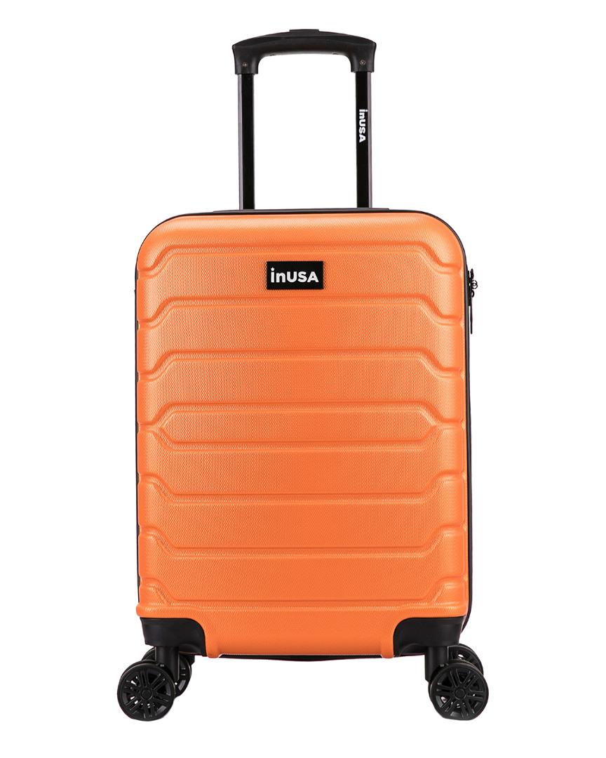 InUSA Trend Lightweight 20" Hardside Spinner in Orange Lyst