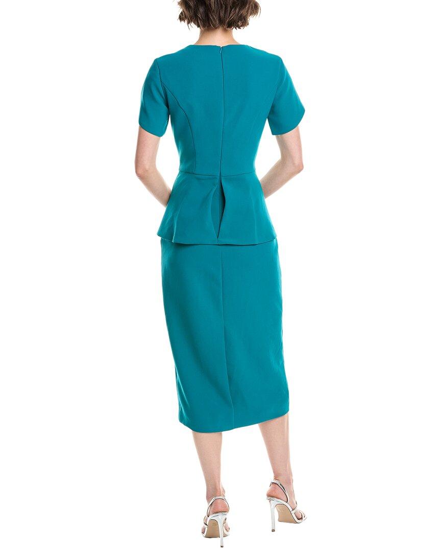 sachin and babi light blue dress Ulla Johnson Anastasia Peplum Midi-Dress main image 0