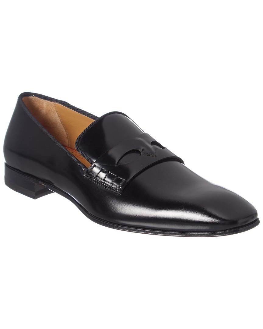 christian louboutin loafers black
