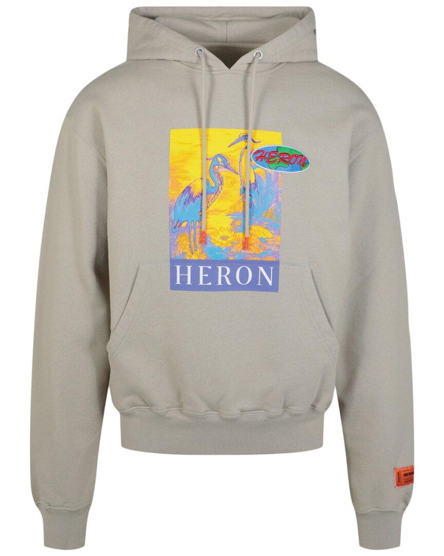 HERON PRESTON Distressed パーカー Heron Preston Hoodie Mens HERON PRESTON Distressed Hoodie