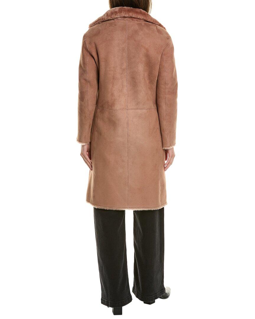 AllSaints Serra Shearling Coat | Lyst Canada