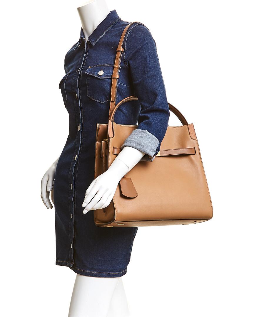 tory burch lee radziwill double bag outfit