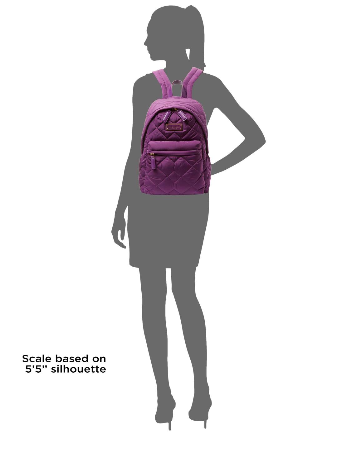 marc jacobs purple backpack