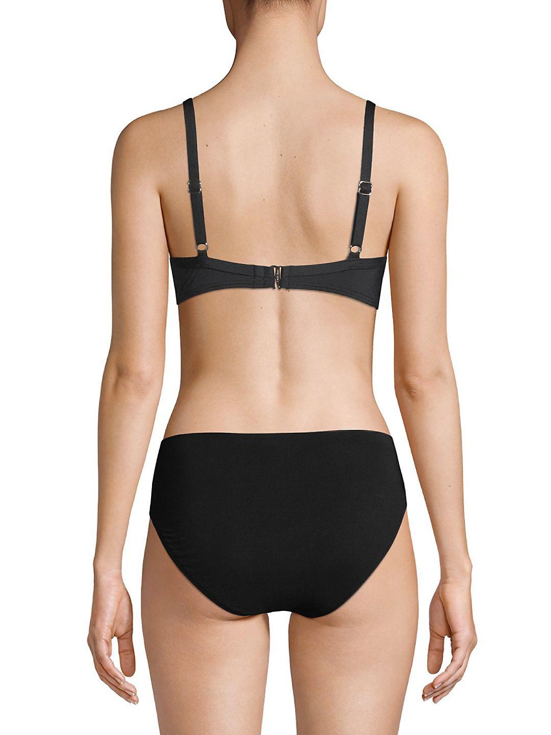 crossover bikini top