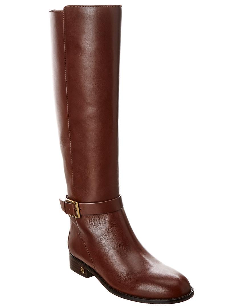Tory Burch Brooke Riding Boots in Brown | Lyst Canada
