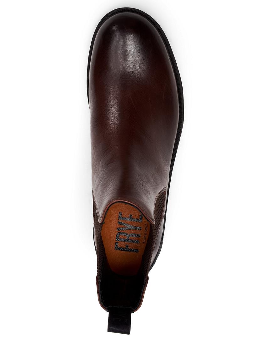 frye men's terra leather chelsea boots