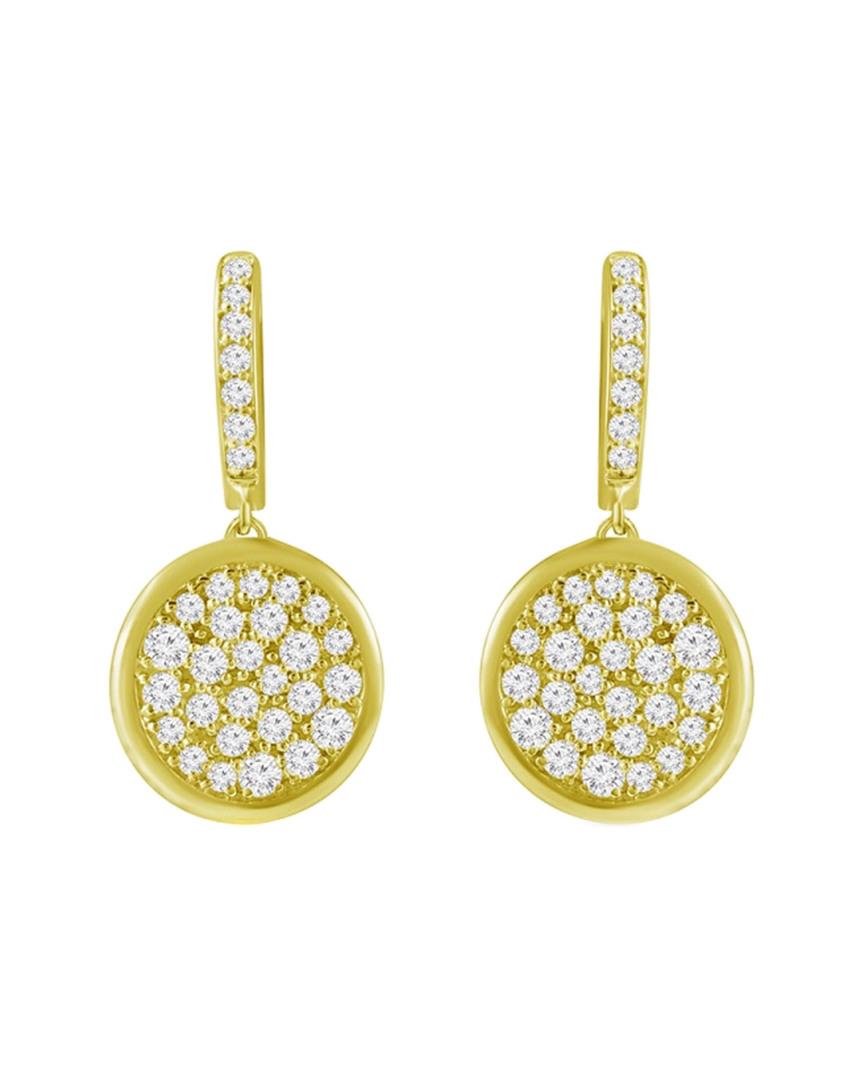 Diana M. Jewels . Fine Jewelry 14k 1.35 Ct. Tw. Diamond Drop Earrings ...