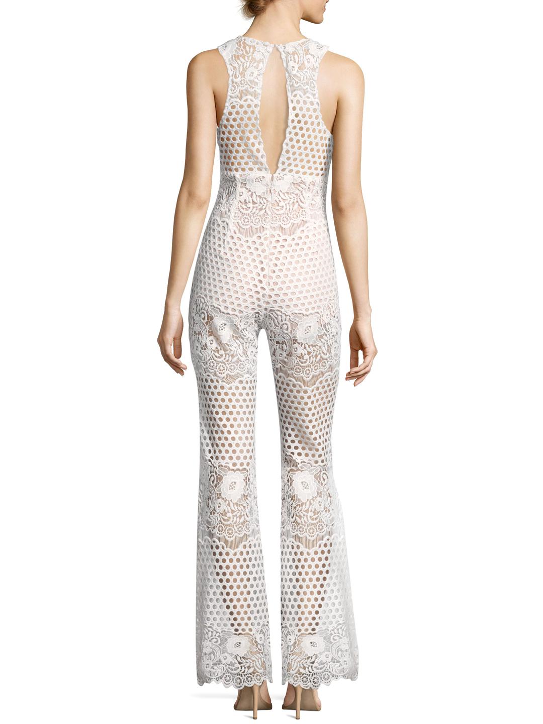 alice mccall romantics jumpsuit white