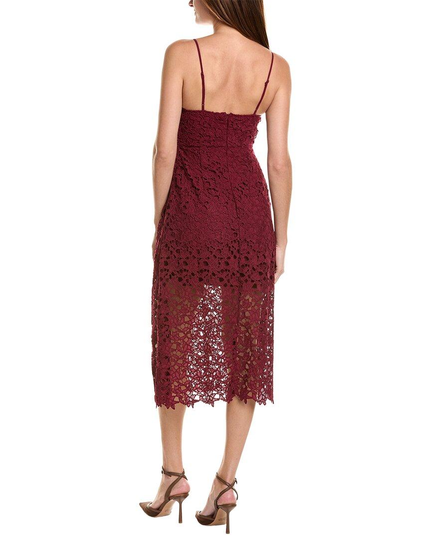 Astr red lace dress sales