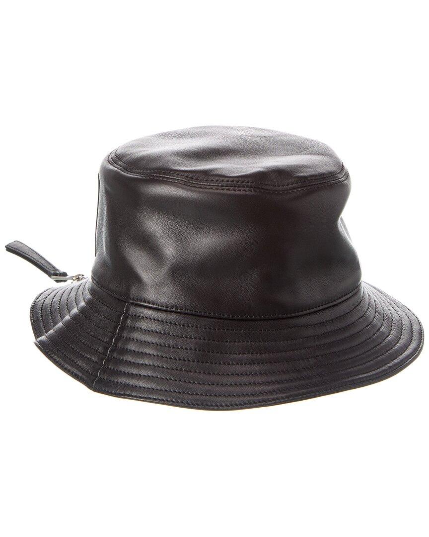 Loewe leather hat online