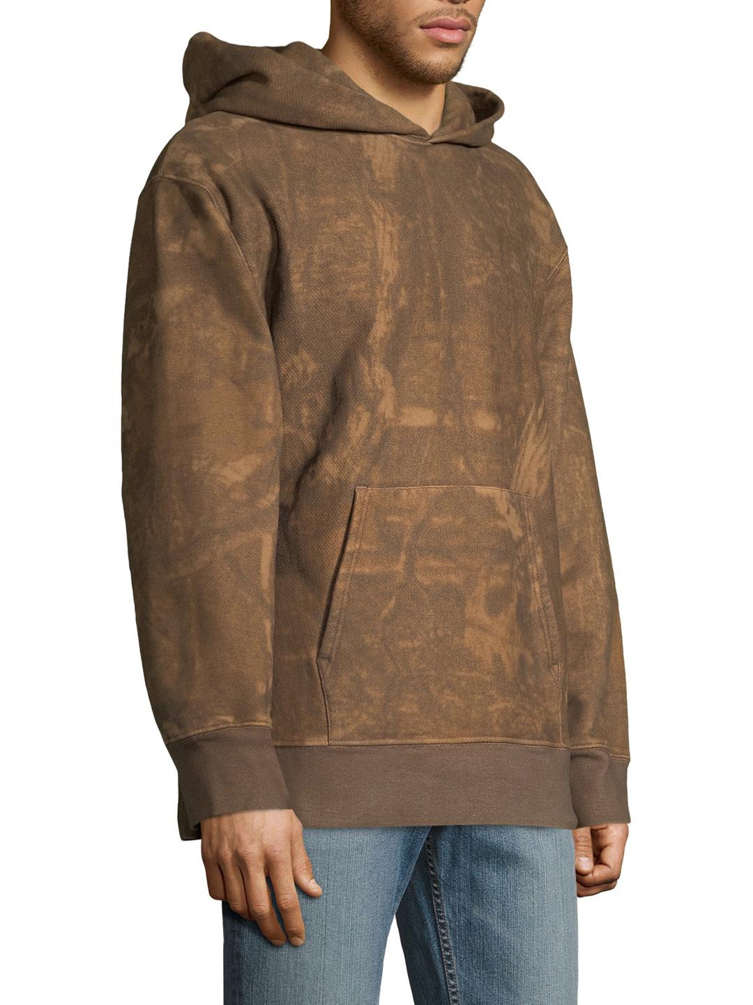 faded brown moletom com capuz