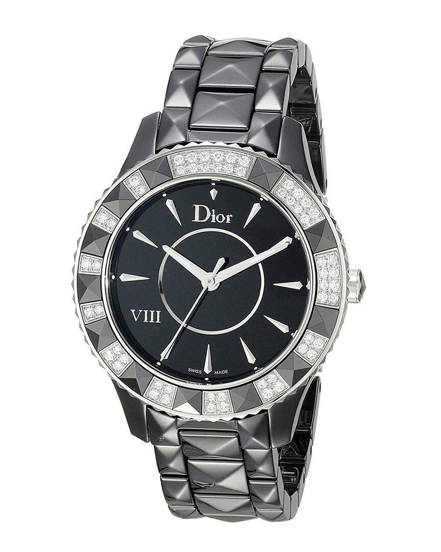 Dior Viii Diamond Watch in Grey Lyst UK