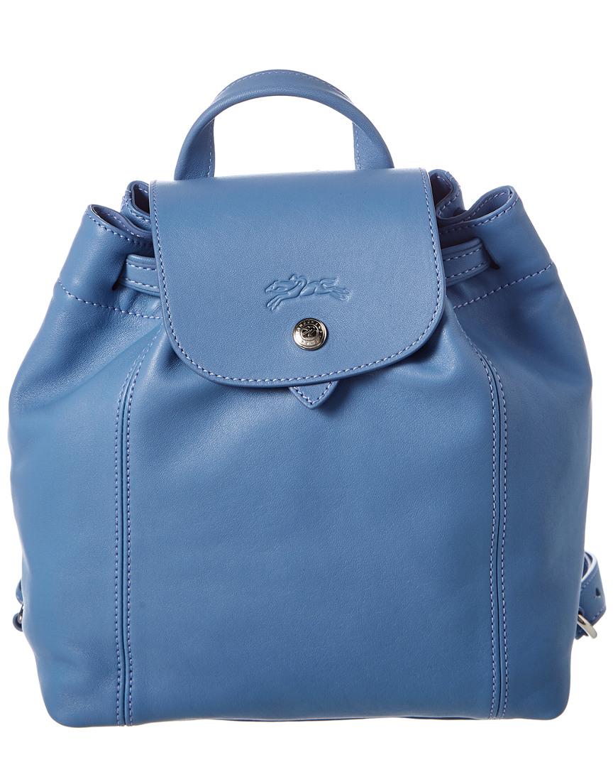 le pliage cuir backpack