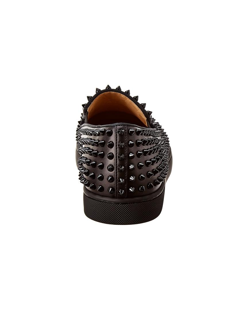 Christian Louboutin★素敵！Roller Boat Spike Suede Sneaker Christian Louboutin☆素敵！Roller Boat Spike Suede Sneaker