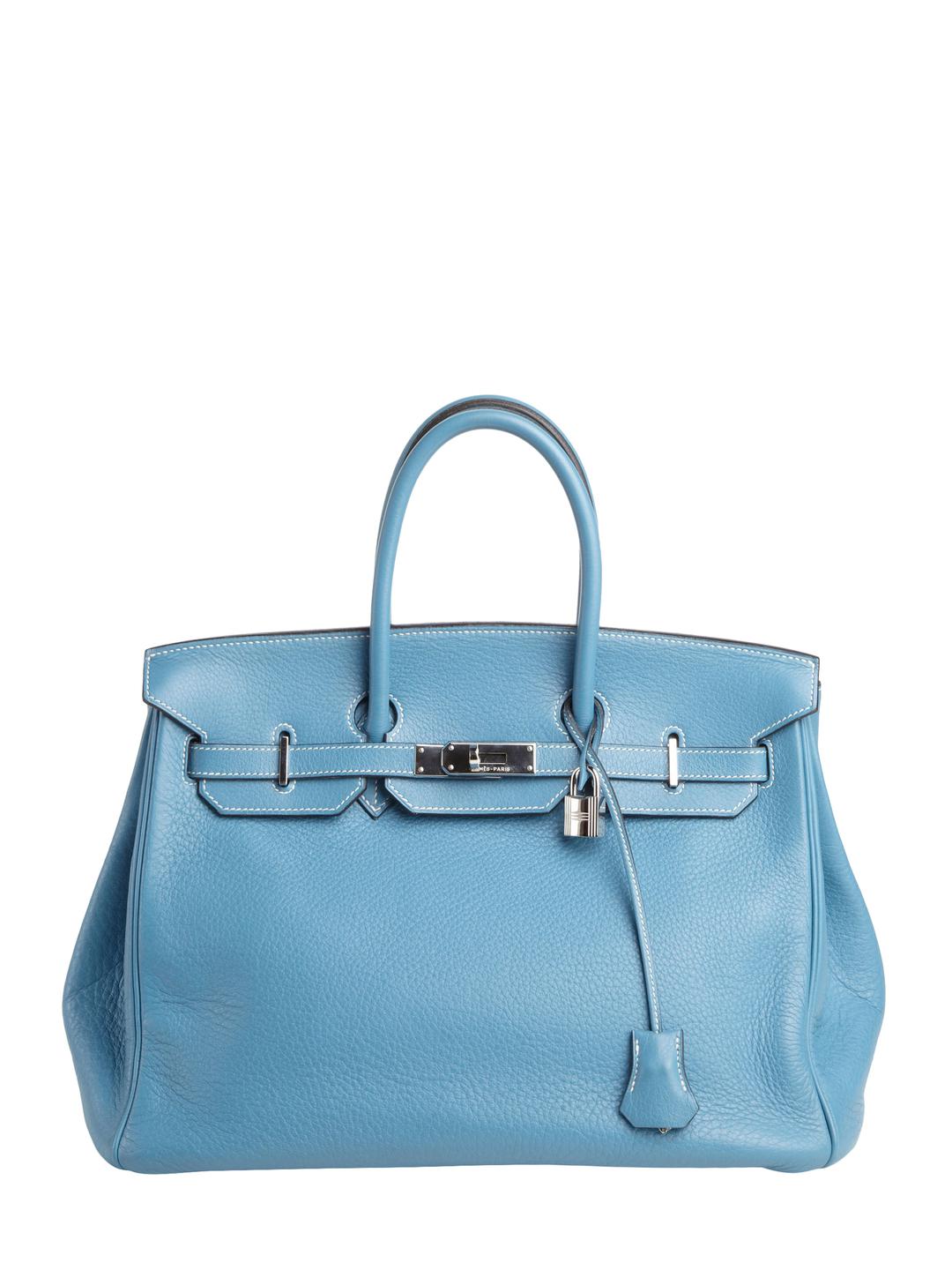 blue jean birkin bolsa