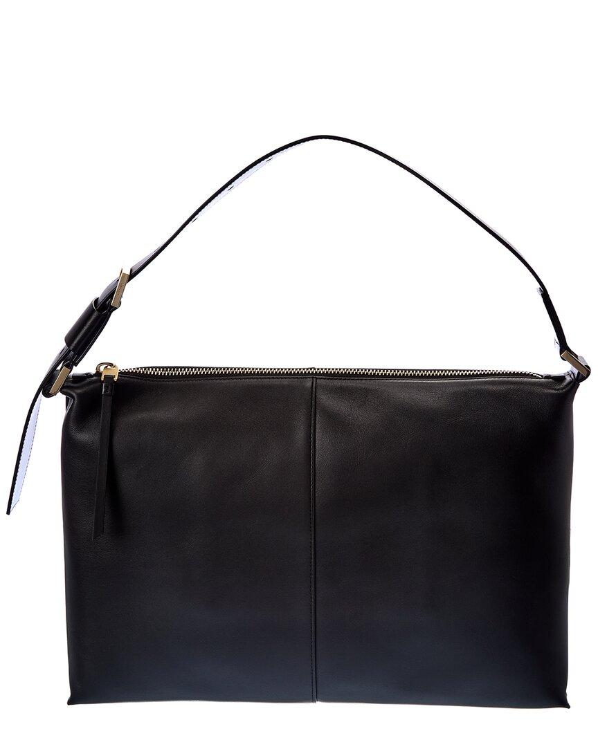 AllSaints Edbury Leather Shoulder Bag in Black Lyst