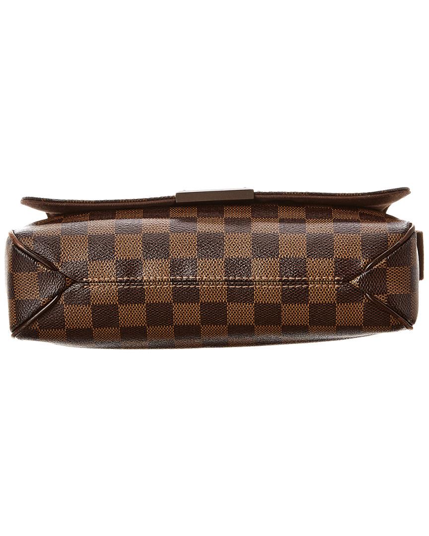 Louis Vuitton 2019 Pre-owned Damier Ebène District PM Crossbody Bag - Brown