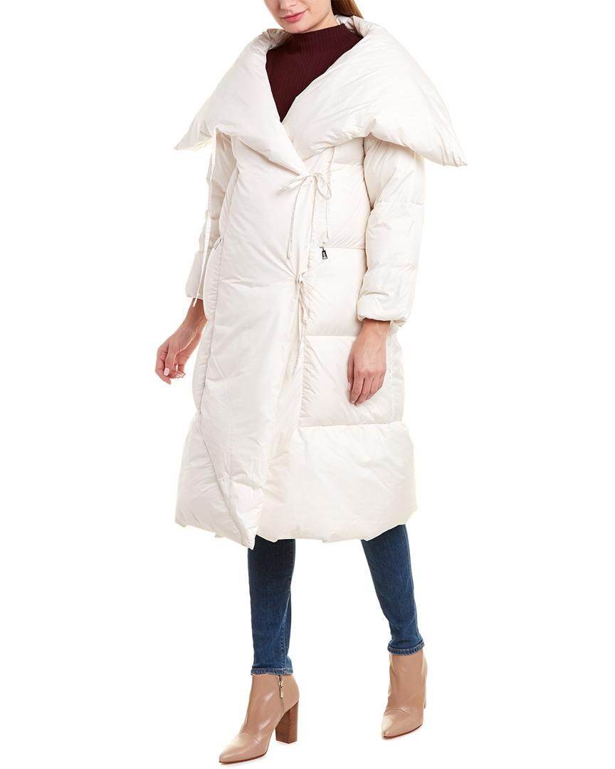 down wrap coat