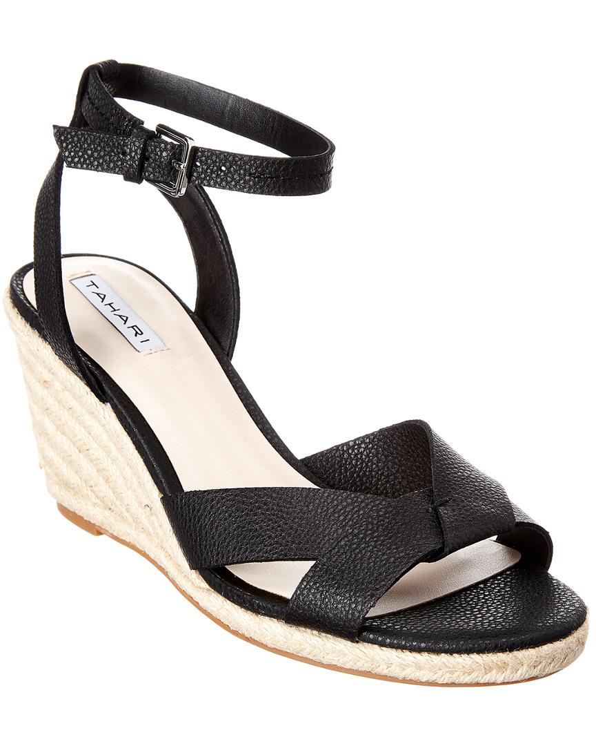 tahari jessica espadrille wedge sandal