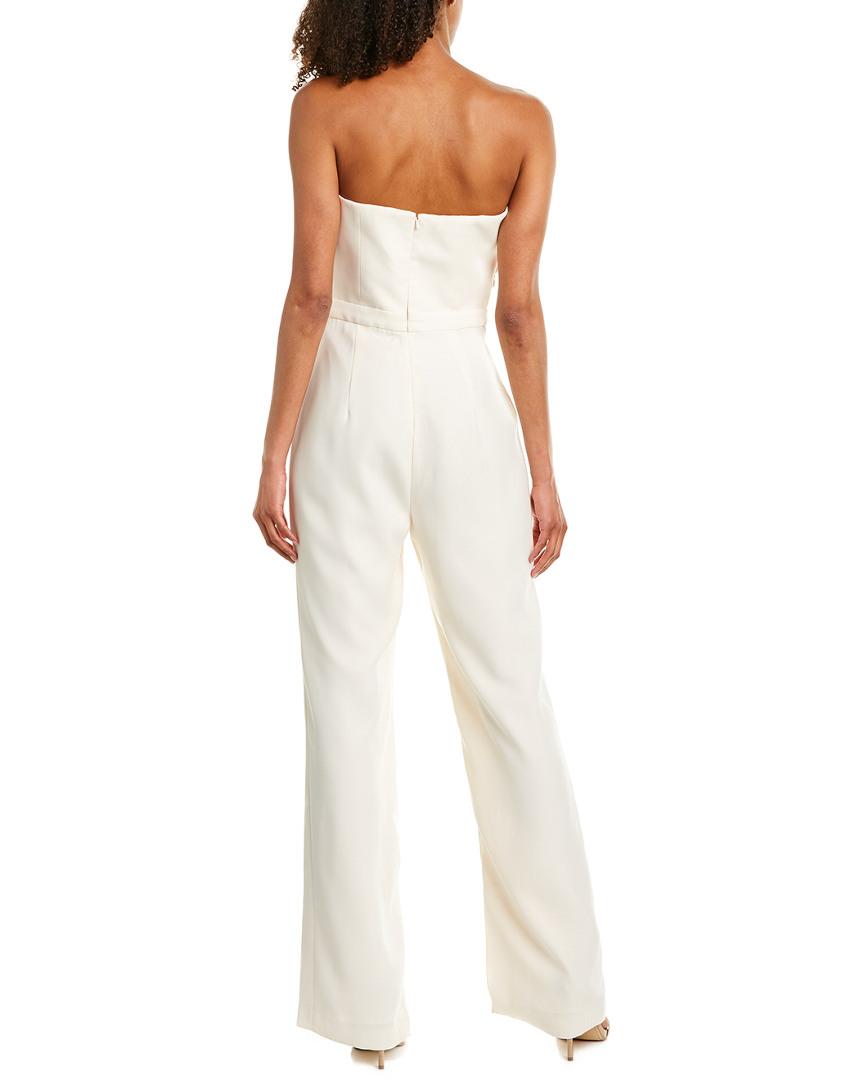 Reiss Vianne Jumpsuit in White | Lyst