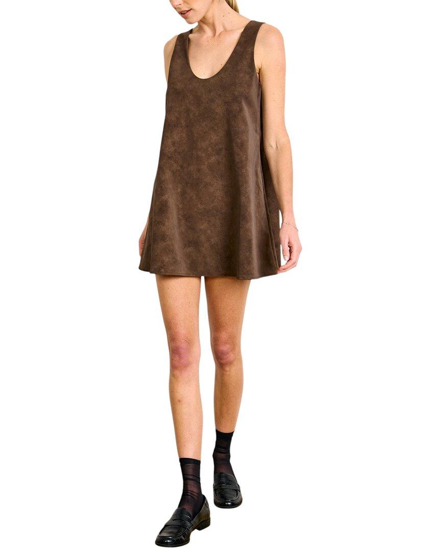 alfie mini dress brown Line & Dot in Size:24