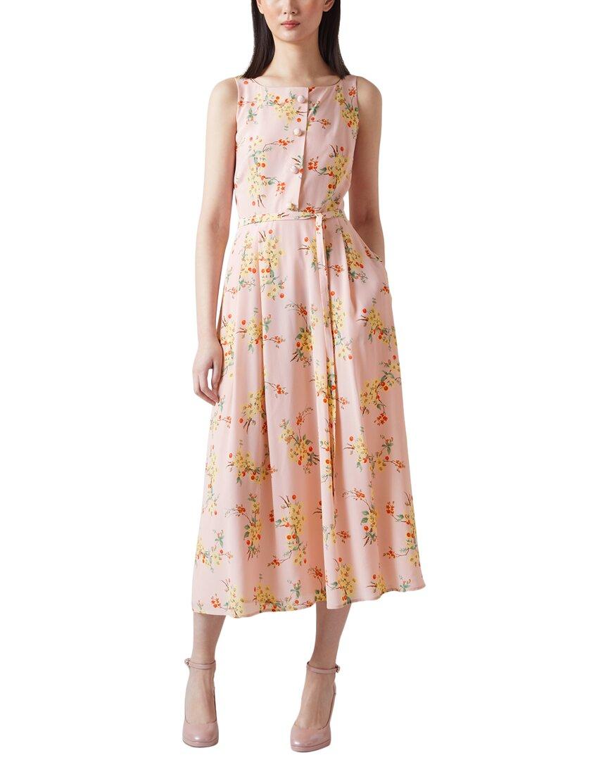 【LK BENNETT】ティリー シルクブレンド フローラルドレス LK Bennett Floral Dresses for Women | Lyst