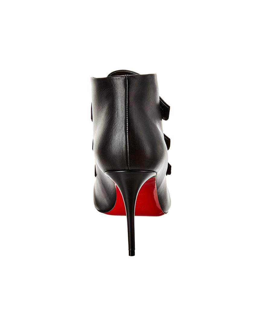 Christian louboutin triniboot 85 leather bootie Clearance