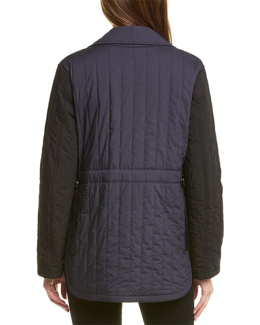 Burberry Blue Quilted Jacket