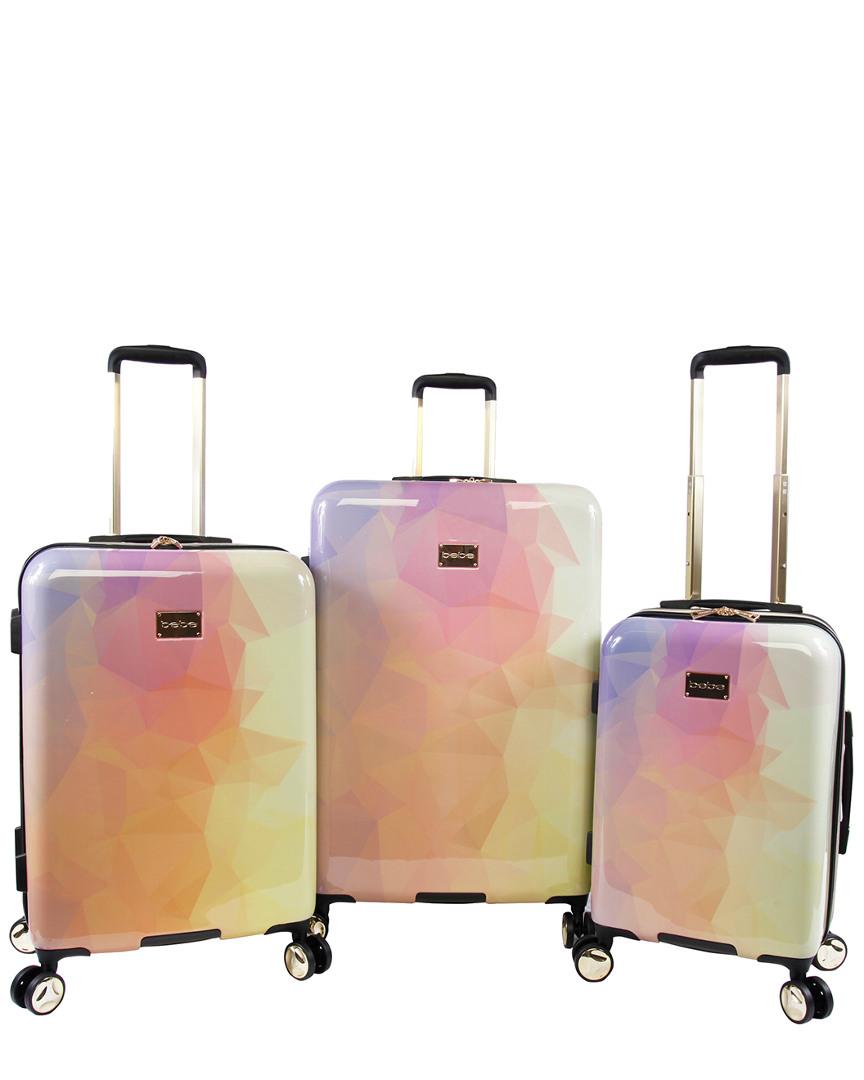 bebe suitcase pink