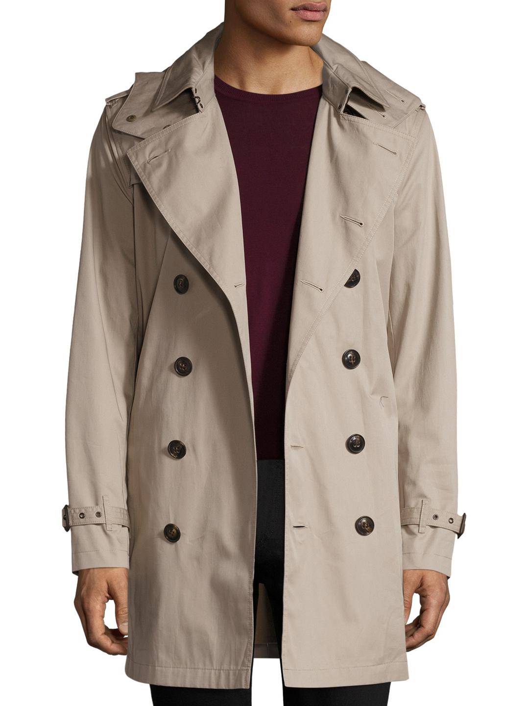 Cotton Delsworth Hooded Trench Coat 