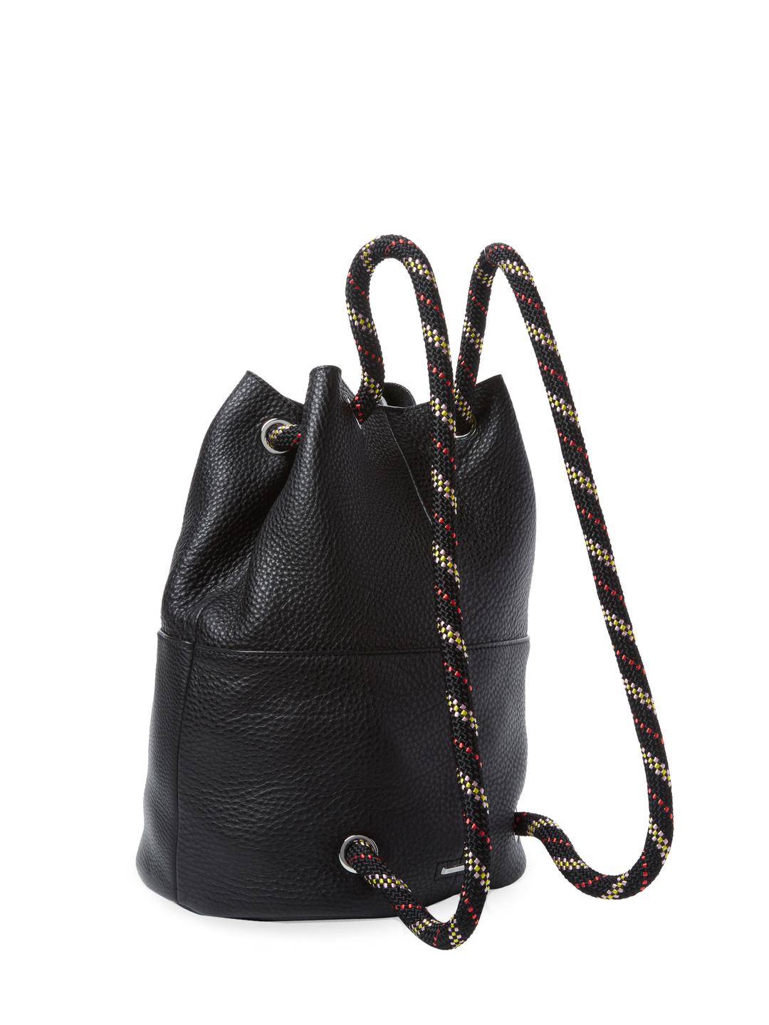 backpack with rope strap