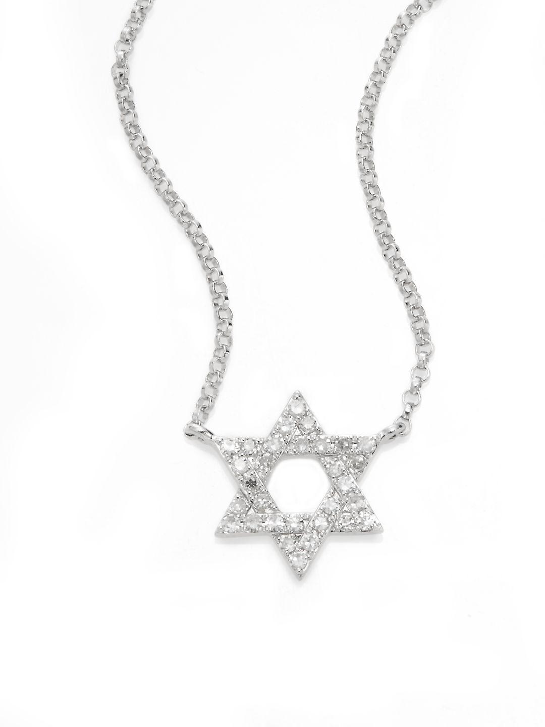 Effy Diamond \u0026 14k White Gold Star Of 