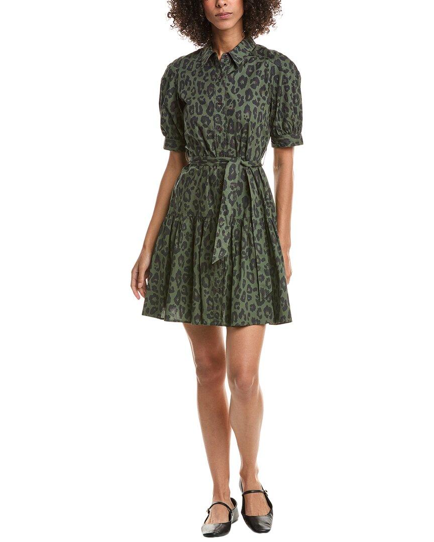 10 Crosby Derek Lam Luma Dress in Green | Lyst