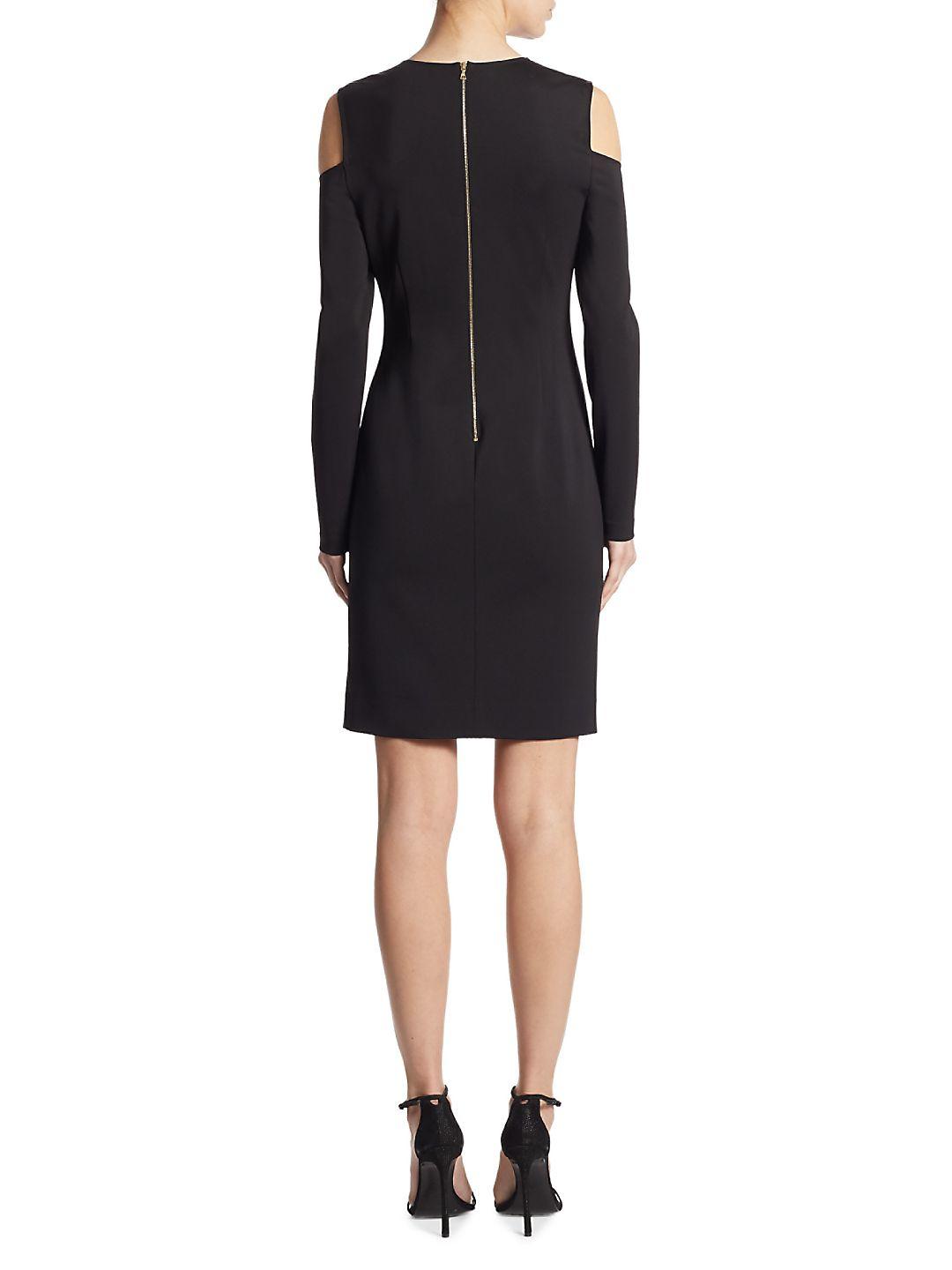 donna karan black dress