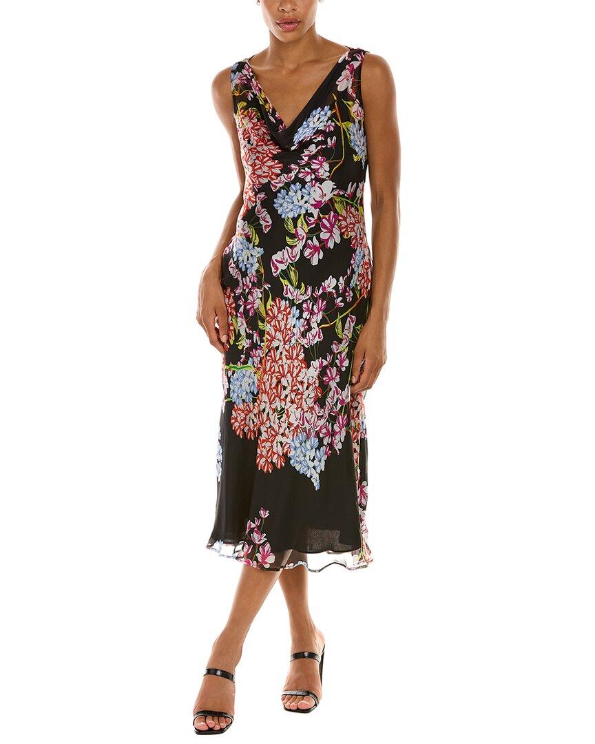 Natori Chikayoobi Silk Maxi Dress in Black Lyst