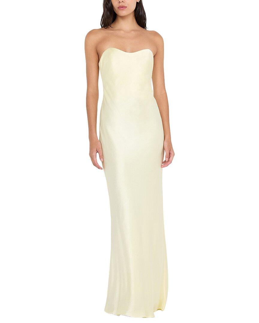bec and bridge strapless silk dress BEC + BRIDGE