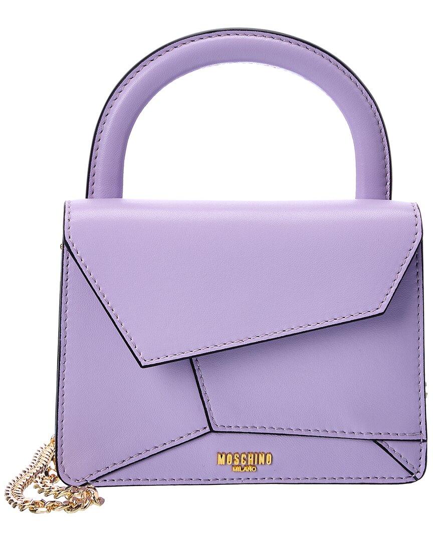 Moschino best sale purple bag