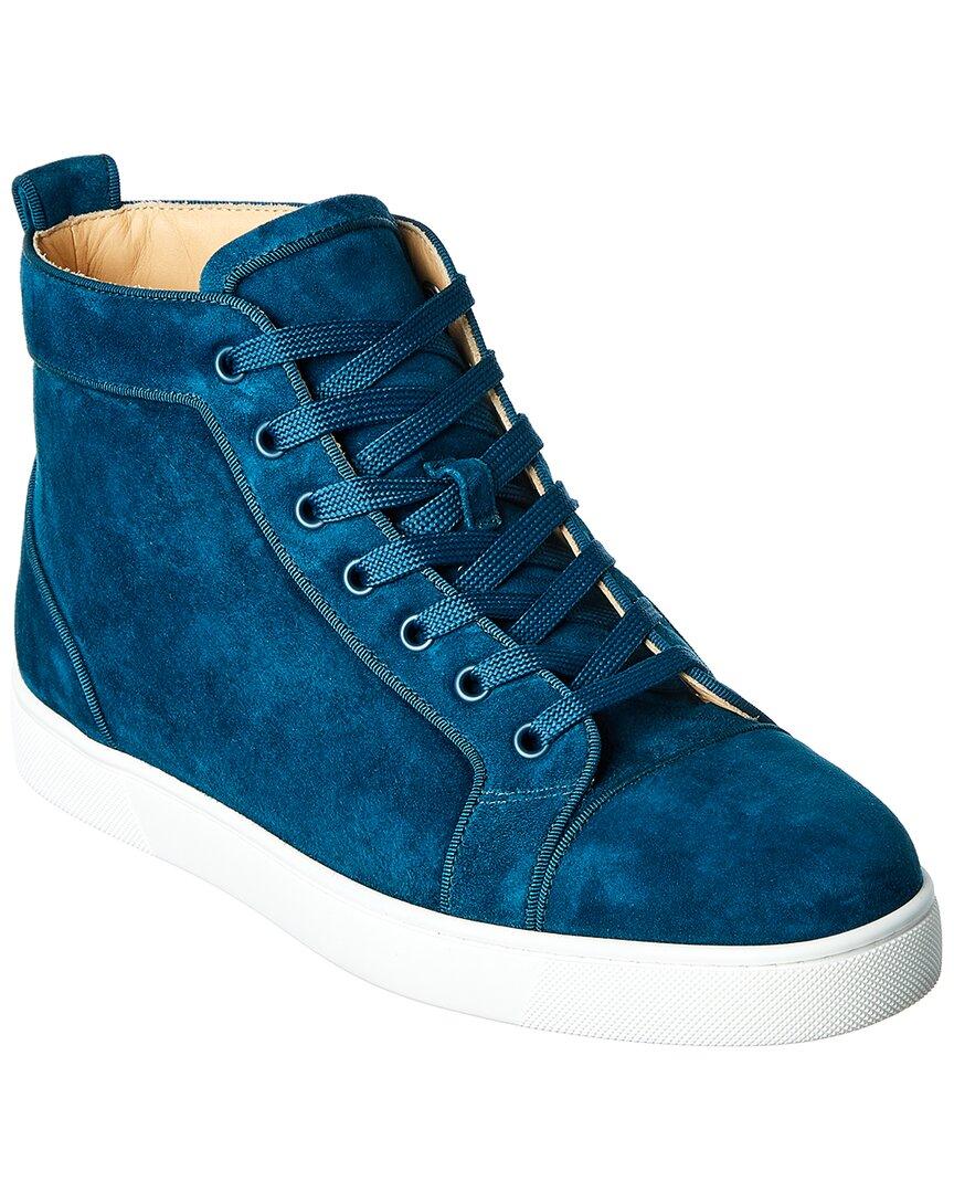 LOUIS ORLATO 000 MARINE Veau velours - Shoes - Men - Christian Louboutin