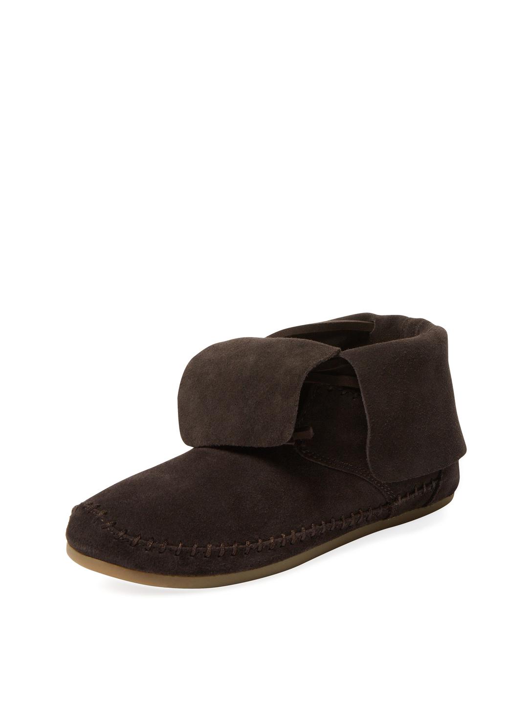 toms zahara suede convertible moccasin bootie