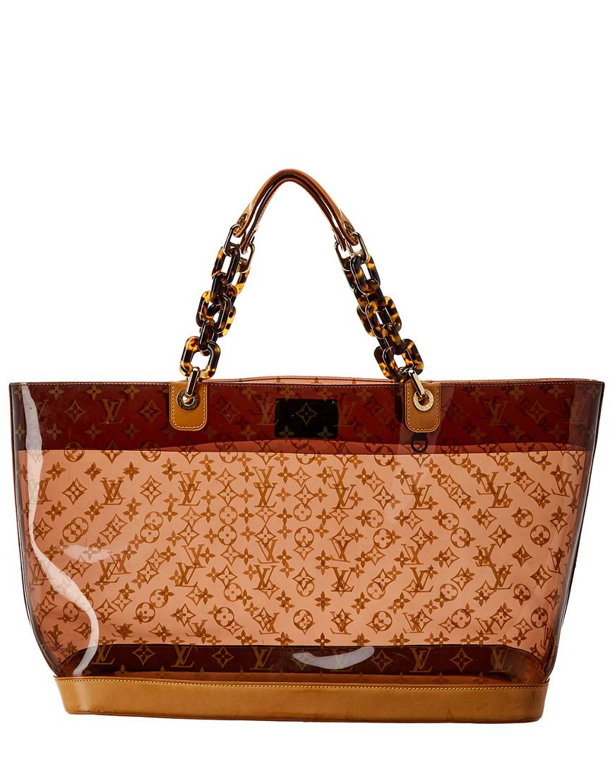 Louis Vuitton Synthetic Brown Monogram Vinyl Cabas Ambre Gm | Lyst