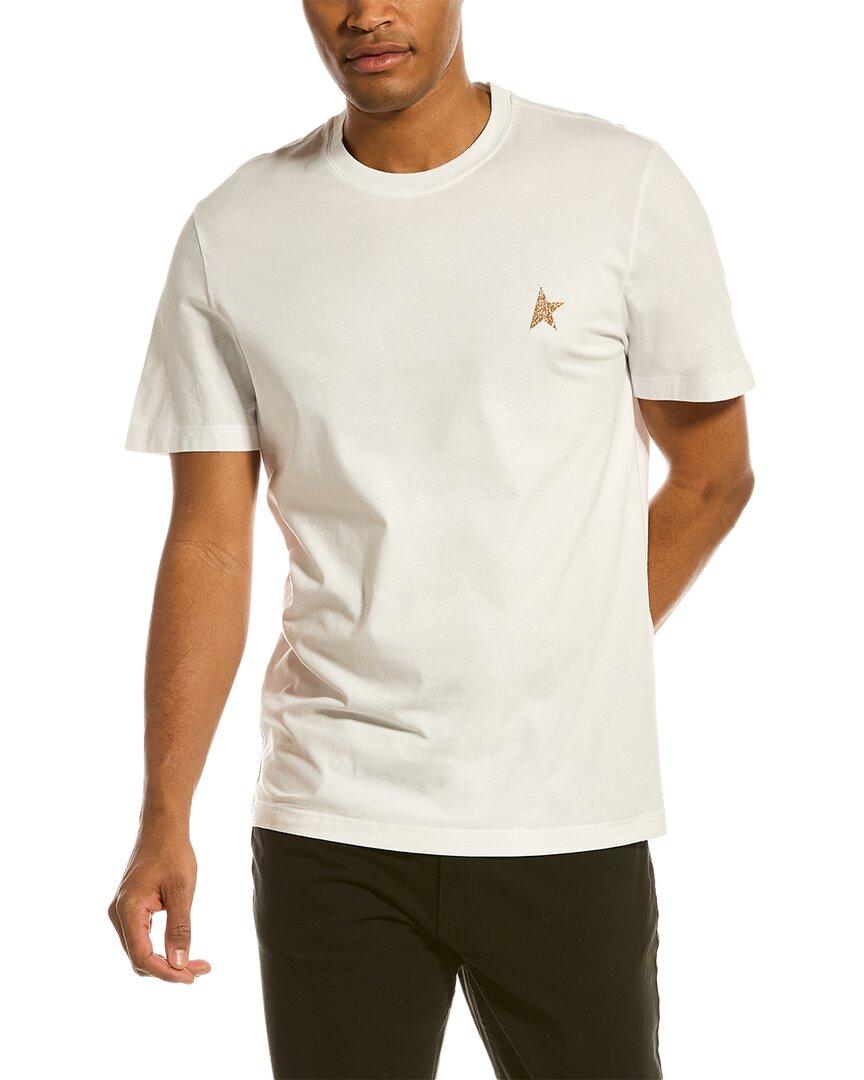 Golden Goose T-shirt in White for Men | Lyst