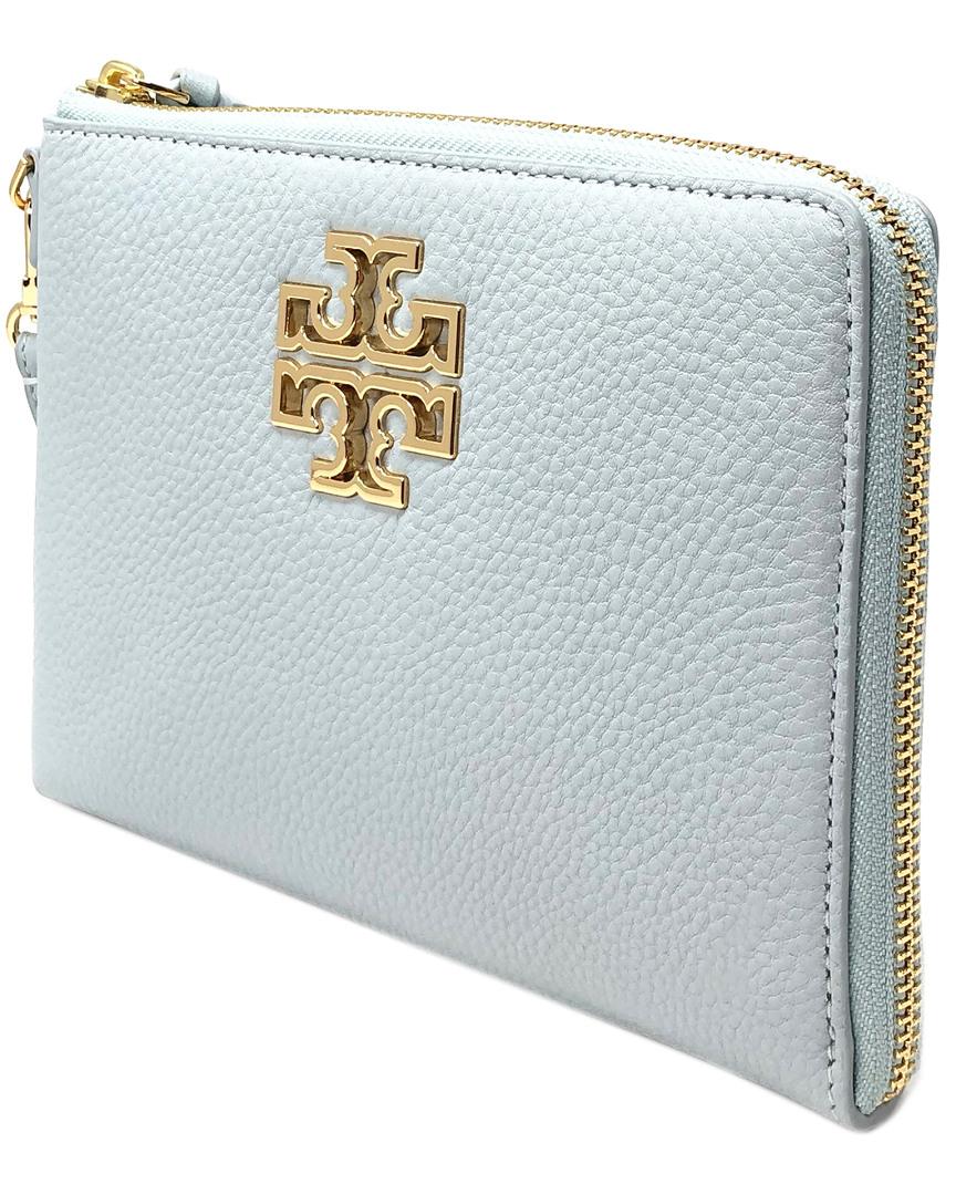 tory burch britten large zip pouch