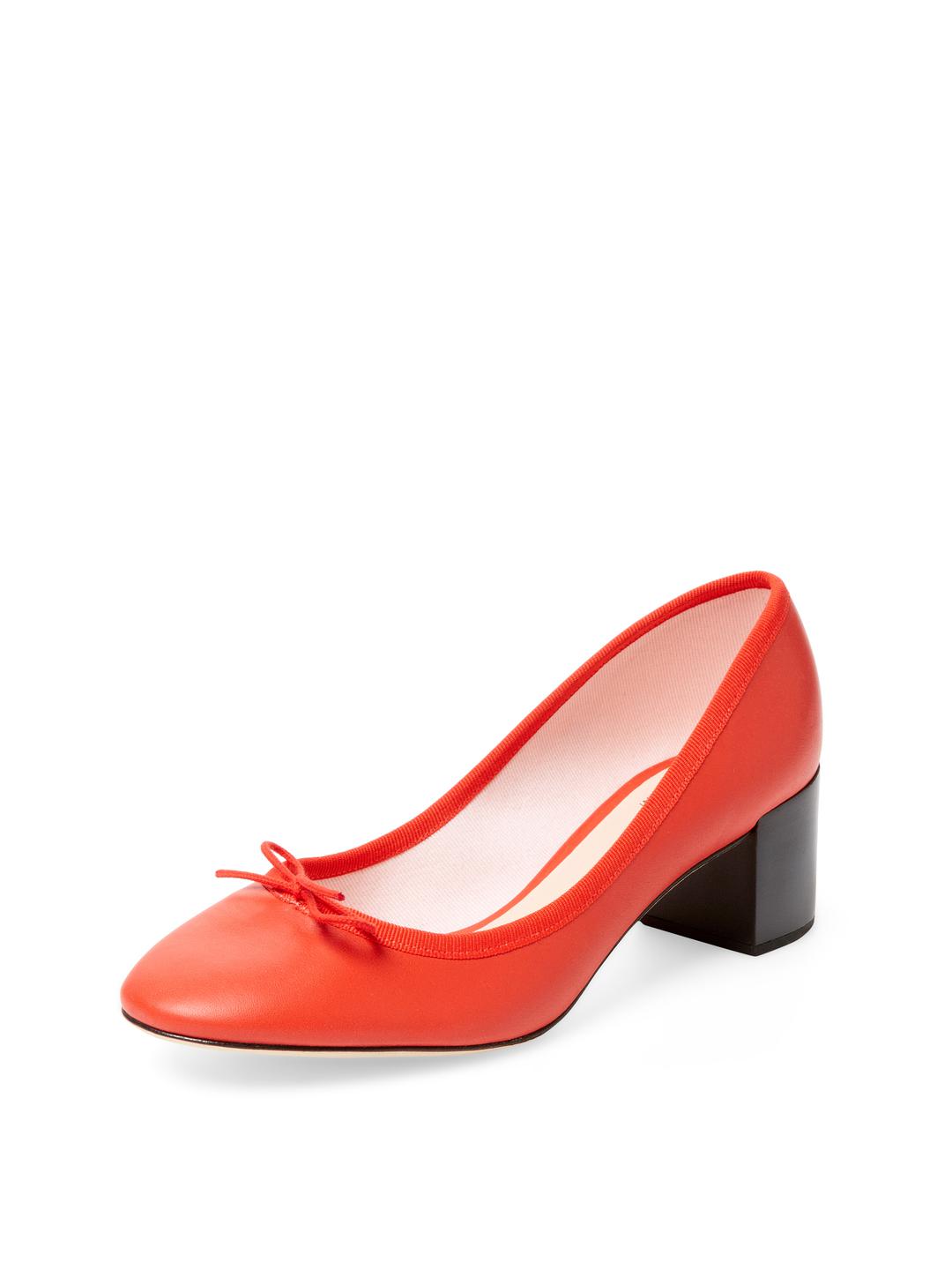 repetto farah leather pumps