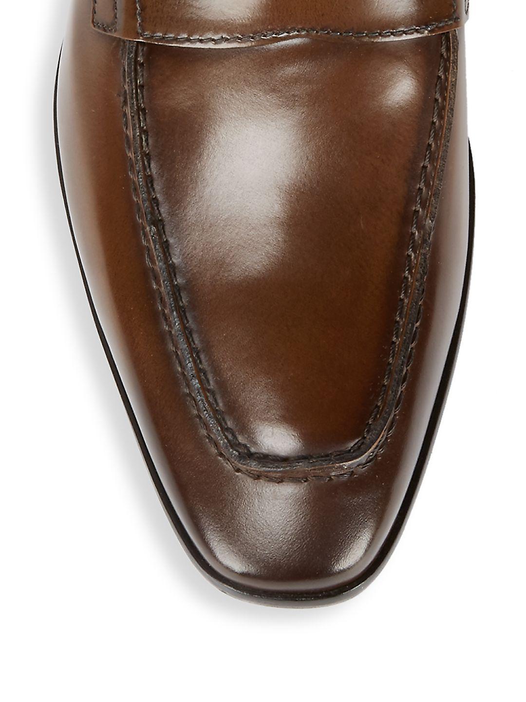 bruno magli legacy leather loafers