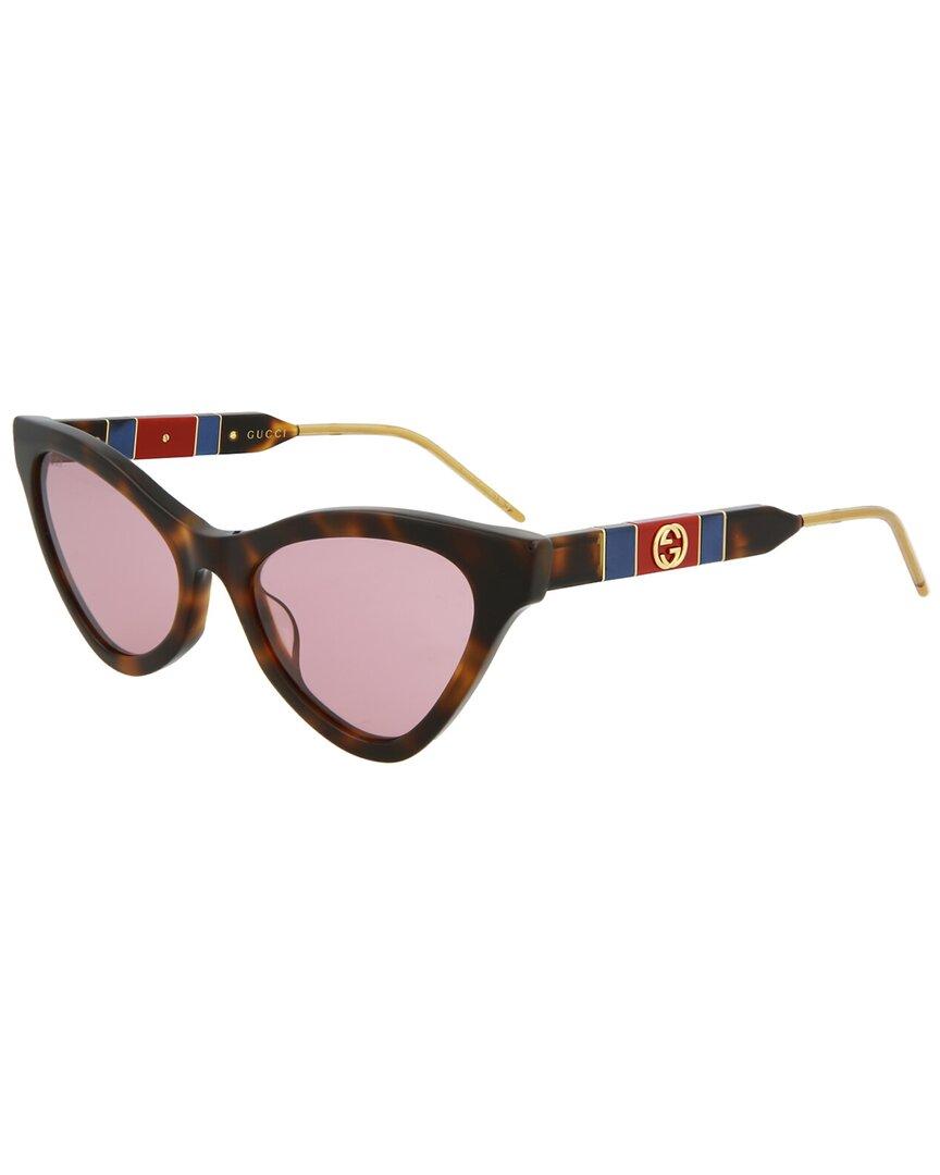 Gucci GG0597S 55mm Sunglasses in Brown | Lyst