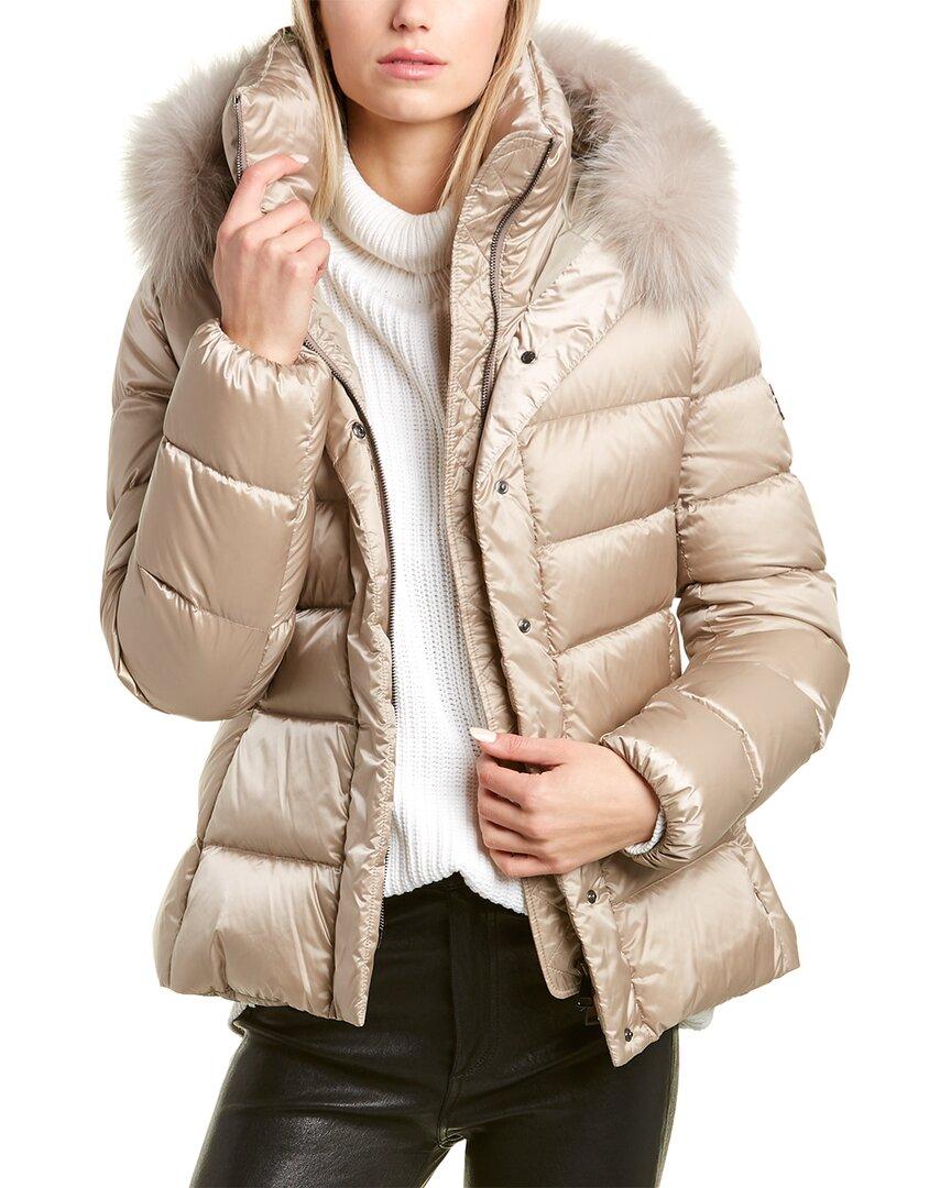 Moncler Synthetic Kuumo Jacket in Natural | Lyst