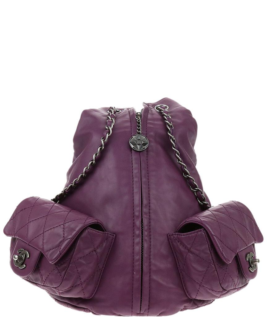 chanel large backpack